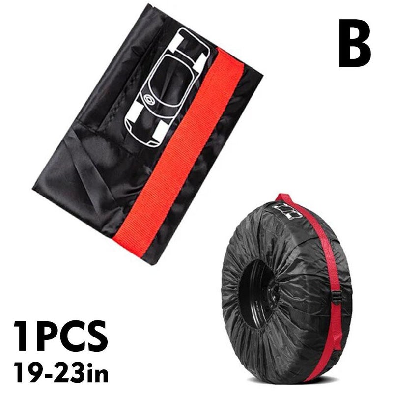 190T polyester taffeta tire cover, car spare tire cover, snow tire storage bag, wheel cover